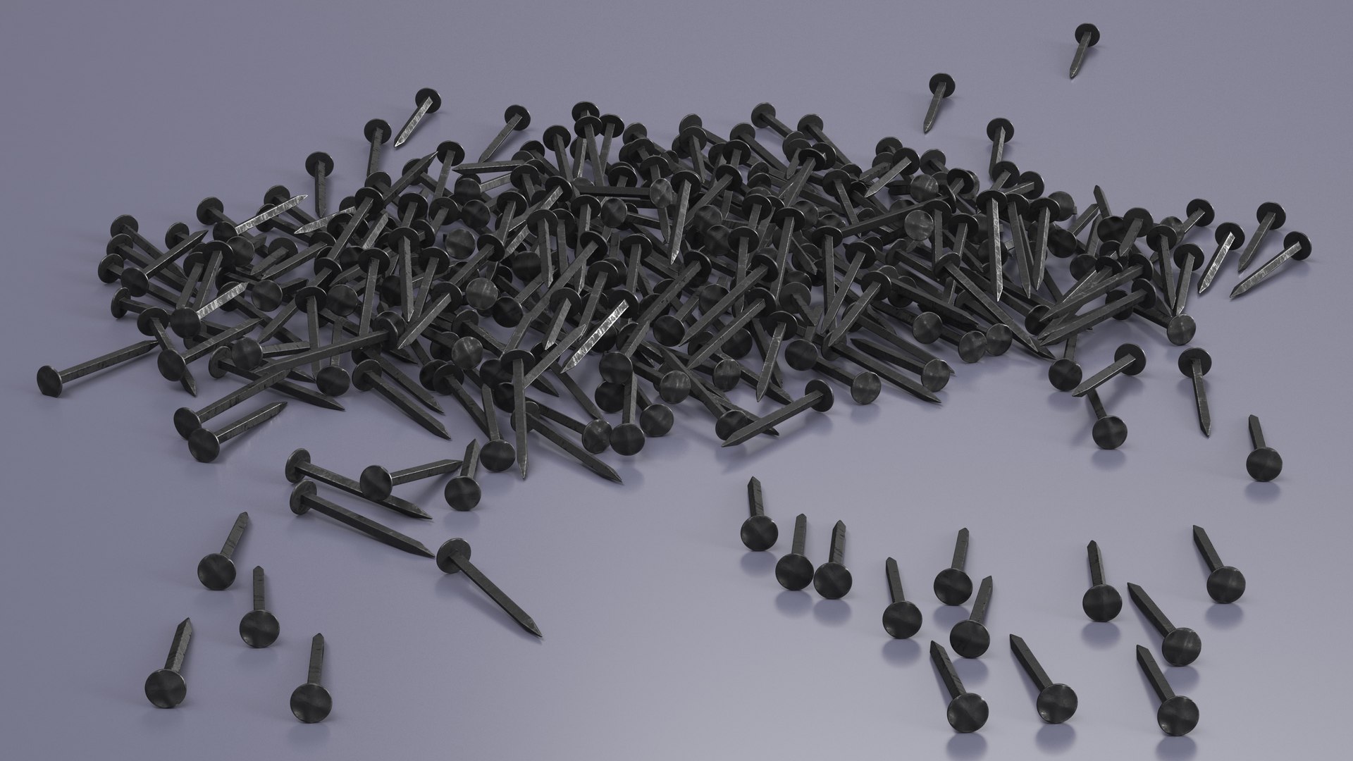 3D Model Hardboard Nails TurboSquid 2065497