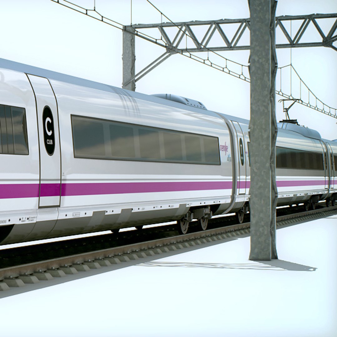 3d Speed Train - Ave Model