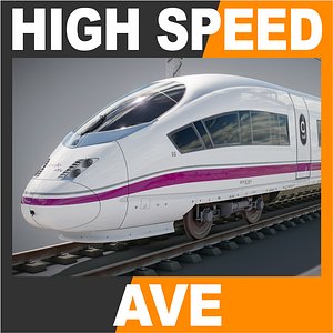 3d speed train - ave model