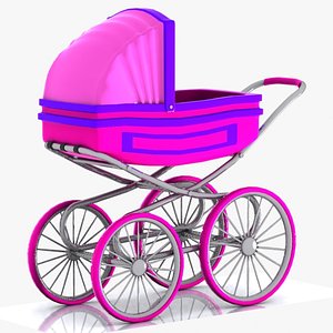 toon stroller toon 3d max
