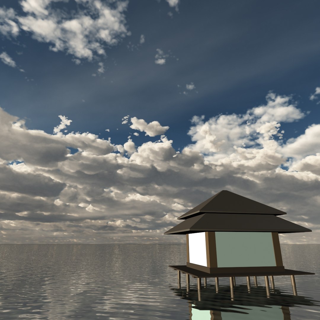 Sky Clouds 3d 3ds
