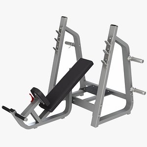 GYM InclineBarbel Bench Press Machine