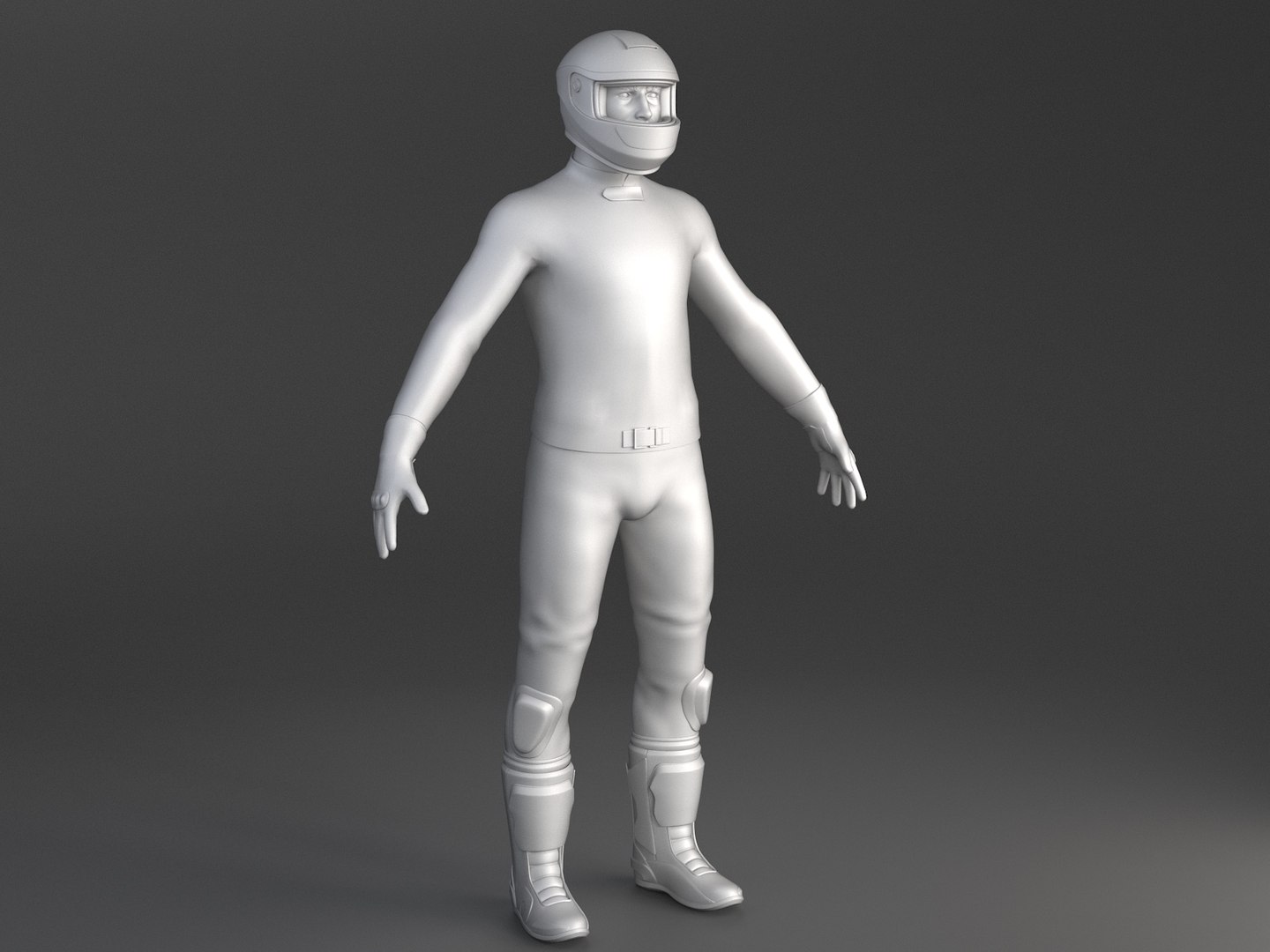 Biker Motorcycle Rider 3D Model - TurboSquid 1149659