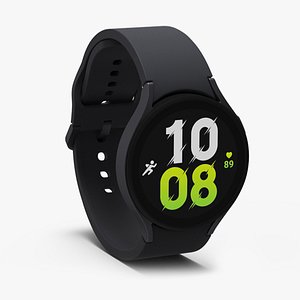 Graphite Samsung Galaxy Watch 5 large 44mm 3D model