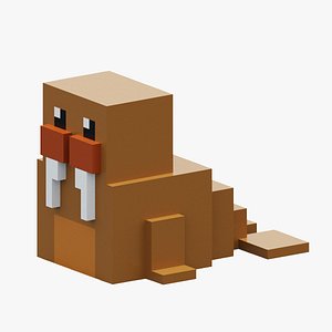 Voxel Sealion 3D