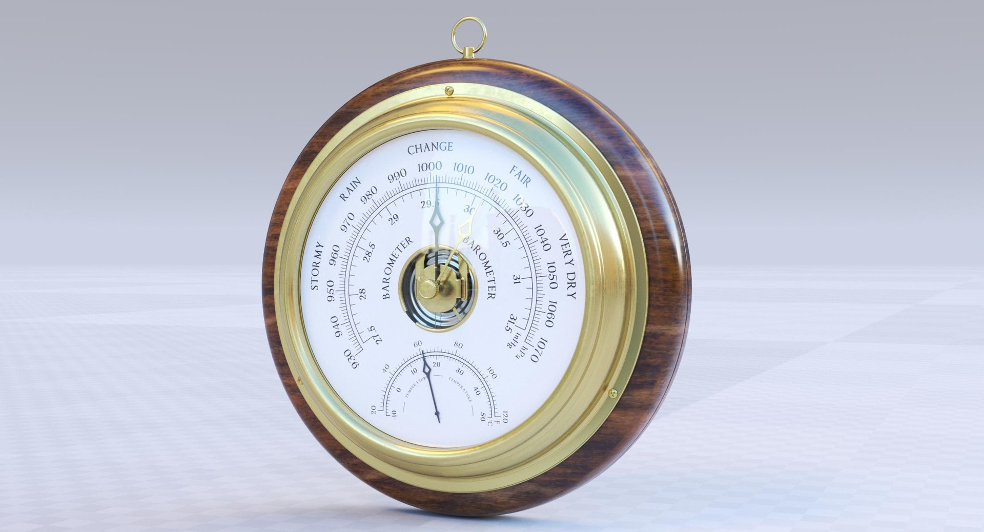 3D Model Barometer - TurboSquid 1352922