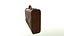 leather suitcase 3D
