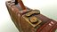 leather suitcase 3D