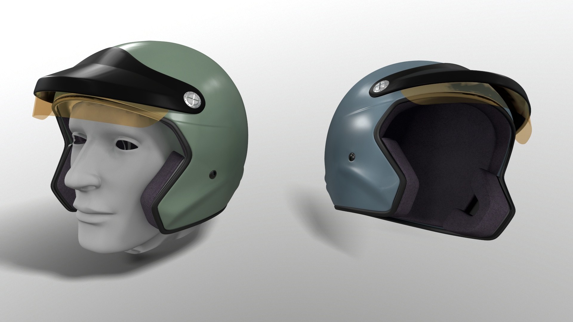 Motorcycle F1 Helmet - 3D Model - TurboSquid 1558606