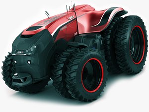 Case Autonomous Concept Tractor
