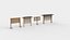 Bulletin Board set 3D model