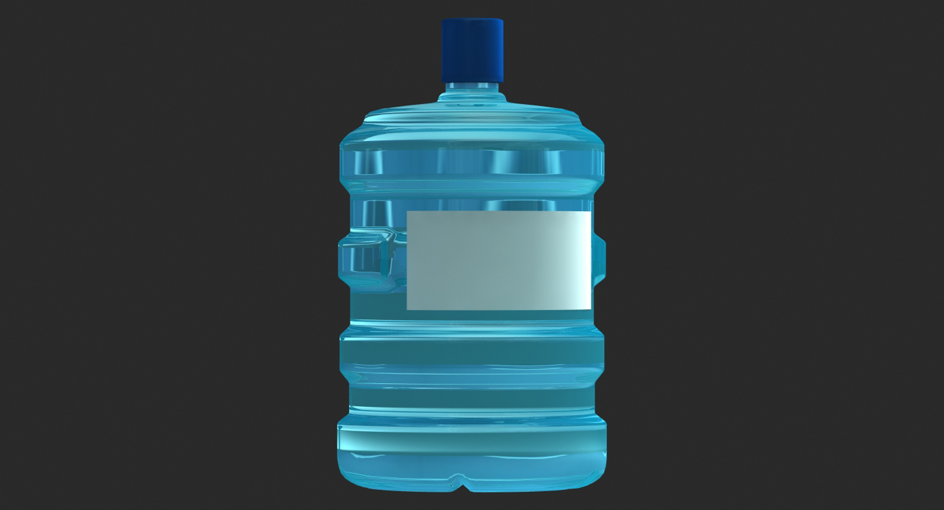 Water bottle modeled 3D model - TurboSquid 1228217