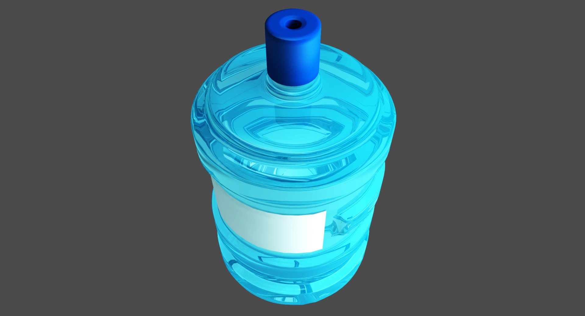Water bottle modeled 3D model - TurboSquid 1228217