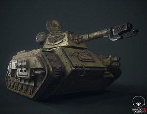 fanart tank low-poly 3D