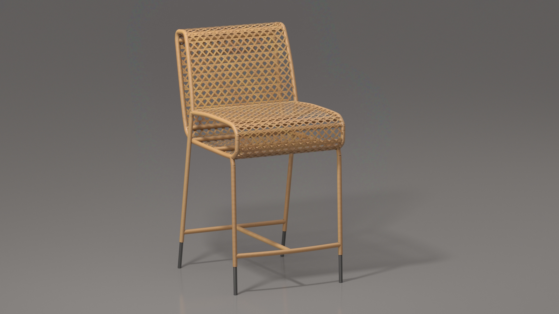 Cameron Counter Stool 3D Model - TurboSquid 1886788
