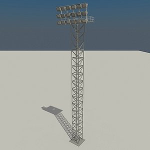 lighting tower 3ds