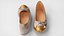 Beautiful Classic Ballet Flats with Bow and Pearl Details