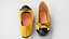 Beautiful Classic Ballet Flats with Bow and Pearl Details