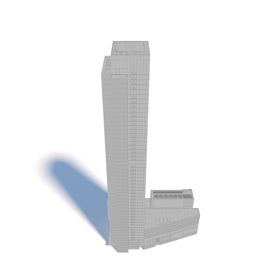 Midland Square 3D Model - TurboSquid 1788943