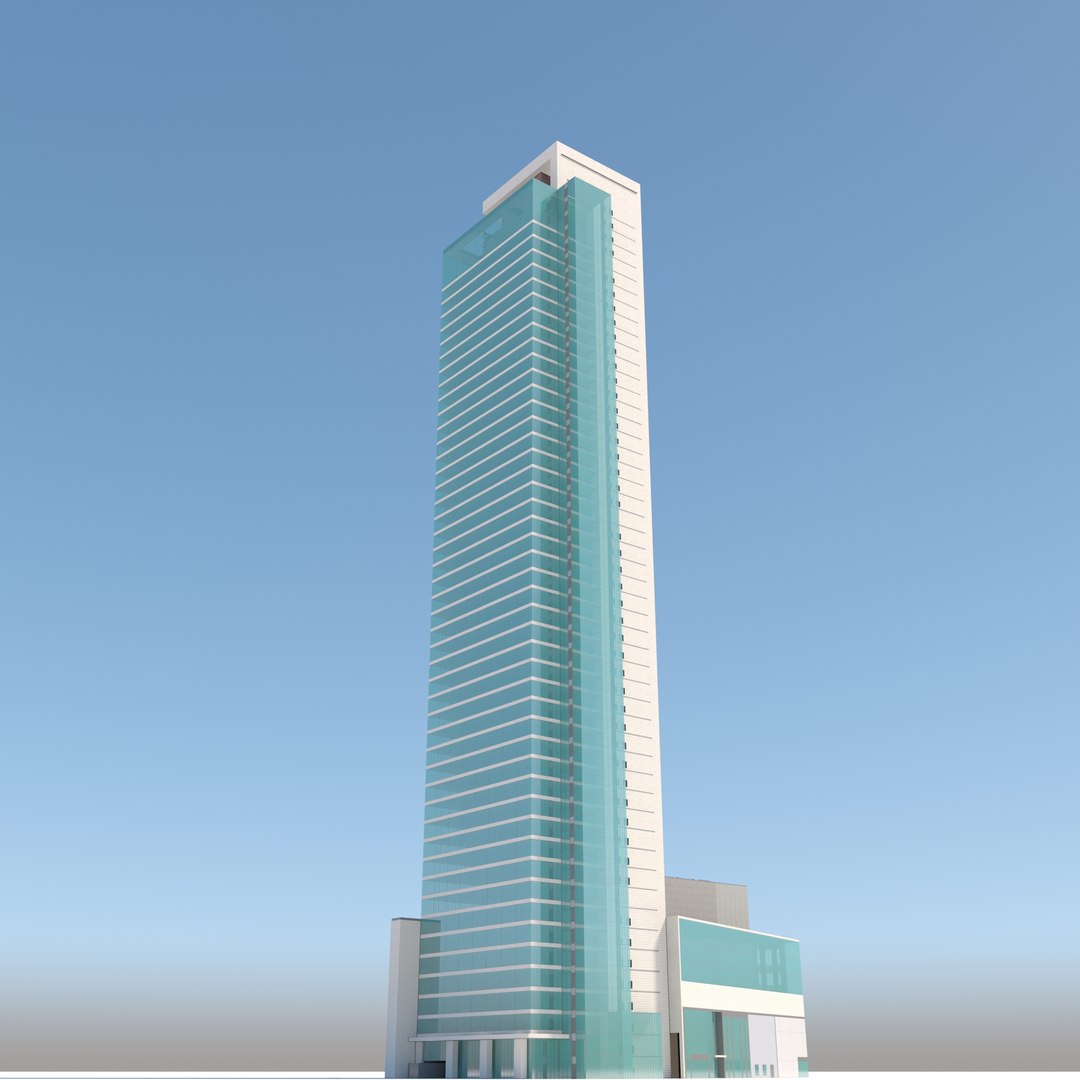 Midland Square 3D Model - TurboSquid 1788943