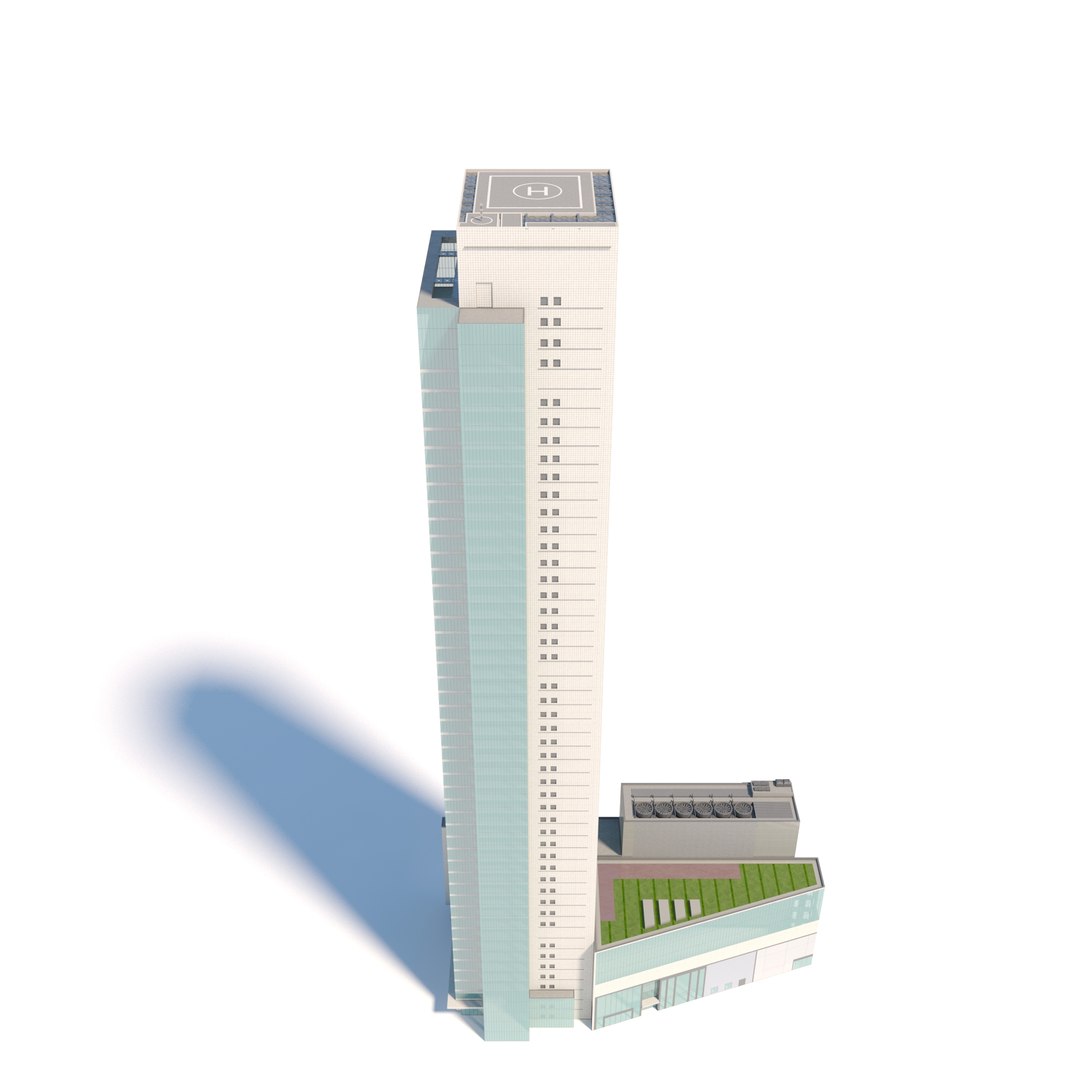 Midland Square 3D Model - TurboSquid 1788943