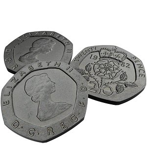 20p Coin 3D Models for Download | TurboSquid