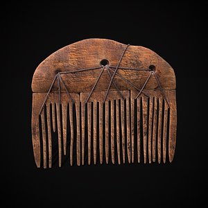 Viking Beard Comb model