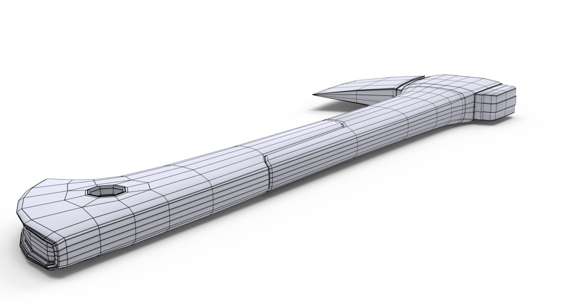 Axe realistic 3D - TurboSquid 1466518