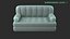 3D Inflatable Couch model