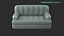 3D Inflatable Couch model