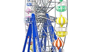 Ferris Wheel Kissimmee Old Town 3D model