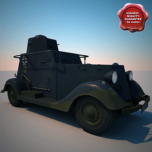 Wg 202 German WW2 Railway Armoured Car V1