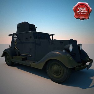 Wg 202 German WW2 Railway Armoured Car V1