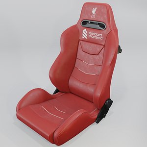 Anfield Football Stadium coaching Seat 3D model