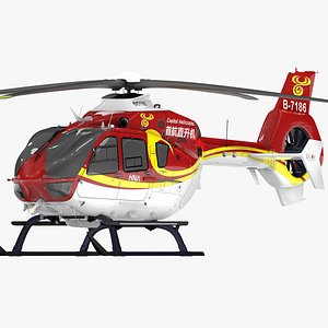 3D model Eurocopter EC-135 BEIJING Capital Helicopter L1960
