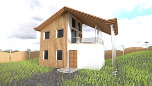house exterior 3D