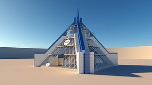3D building office