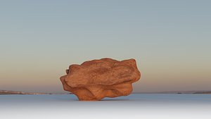 Desert-Rocks Small V02 3D