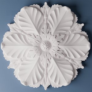 ceiling medallion 03 3D model