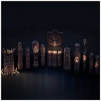 Pagan Slavic Wooden Totems