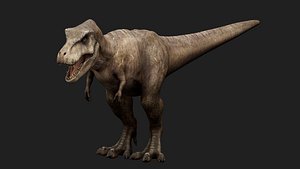 3D tyrannosaurus