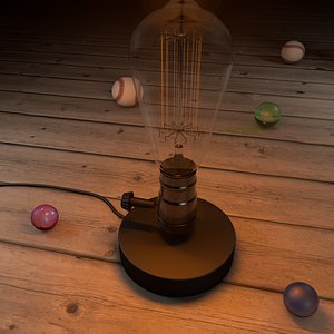 table lamp 3D