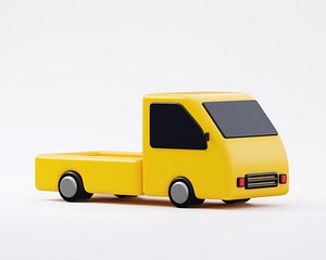 delivery track 3d model 3D model