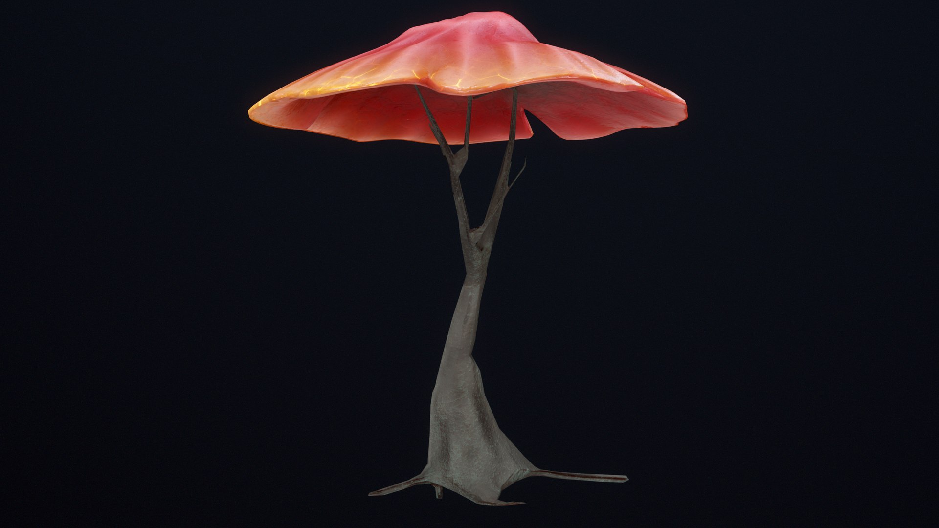 3D Alien Vegetation - Mushroom Tree 03 PBR model https://p.turbosquid.com/ts-thumb/Ul/8fX6TG/RI/r_viewport_026/png/1670435839/1920x1080/fit_q87/b2ae05df57a09245e6823d4765b2a0d3cf72572f/r_viewport_026.jpg
