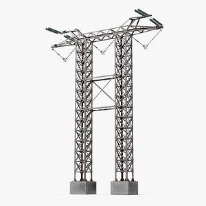 Lattice H Frame Power Structure