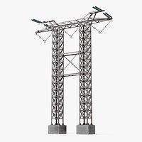 Lattice H Frame Power Structure