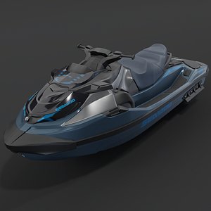 3D Sea-Doo GTX 300 2025 3D BRP model