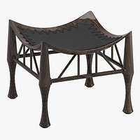 William Birch Egyptian Thebes Stool