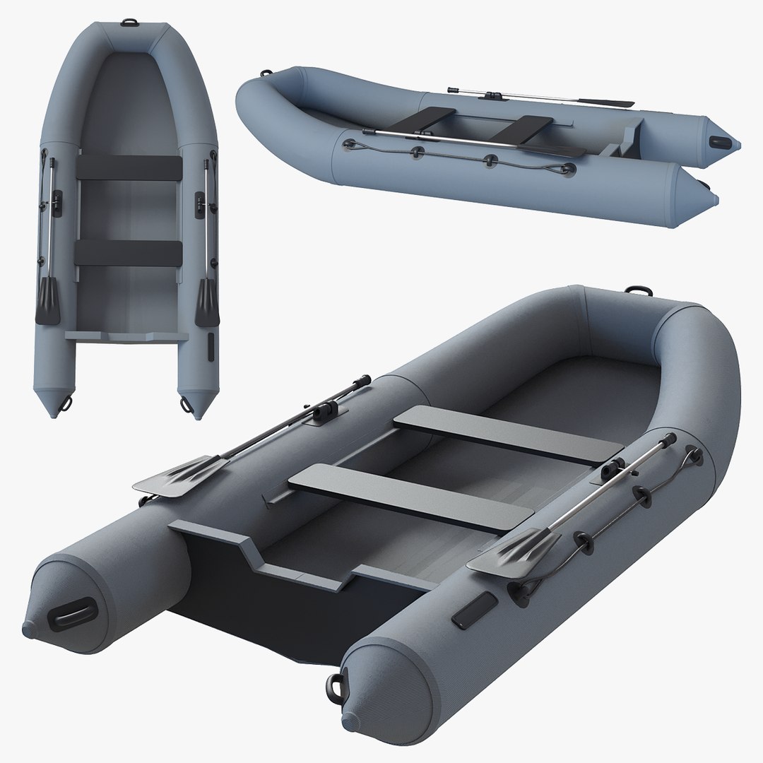 3D model Inflatable boat 3D model - TurboSquid 2092063