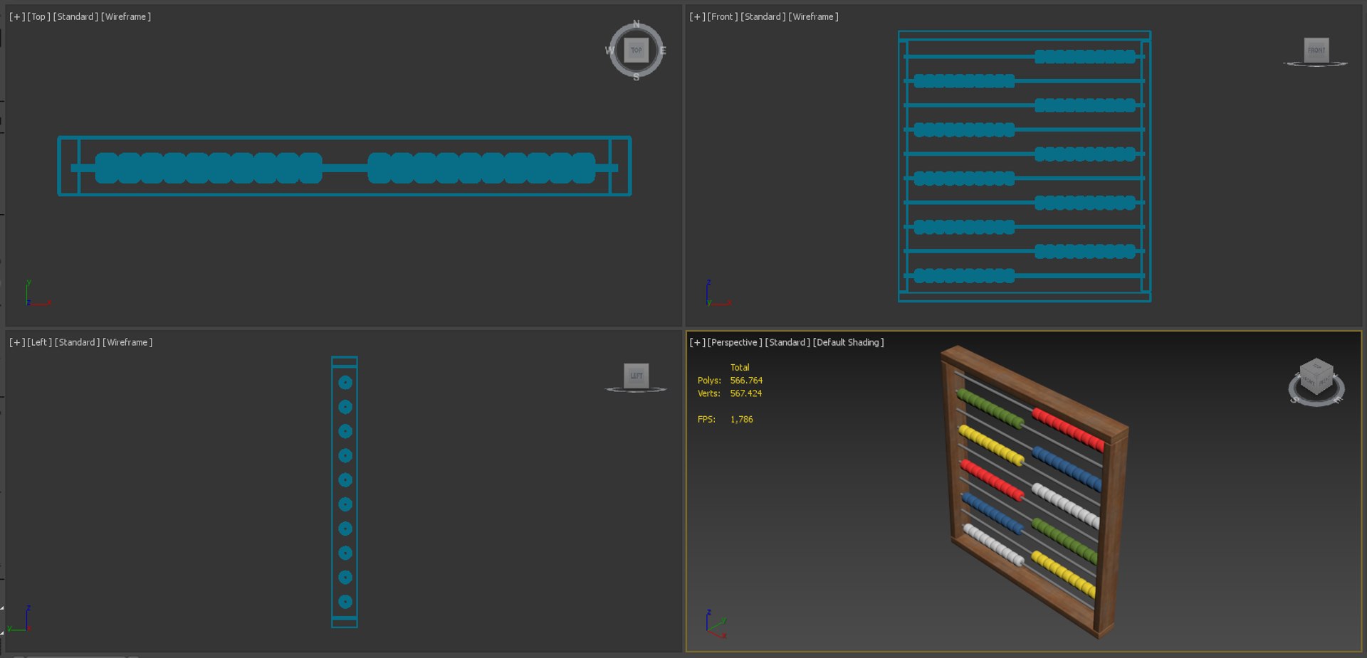 Abacus 3D Model - TurboSquid 1943684